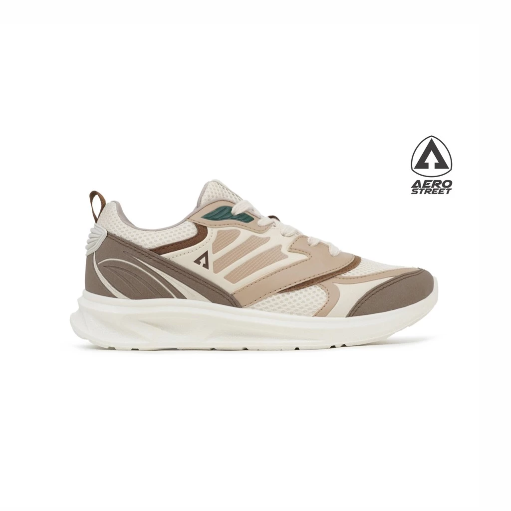 Aerostreet Denver Sneakers Unisex Hitam/Abu/Tosca Sepatu Pria Wanita Casual Sporty Ringan Empuk