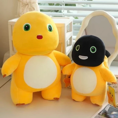 BONEKA DINOSAURUS NAILOONG KUNING DINO NAILOONG BLACK HEAD LUCU IMUT LEMBUT