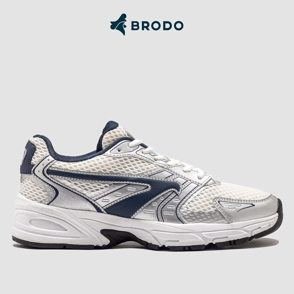 BRODO – Sneakers Ace Neptune Silver Navy WS