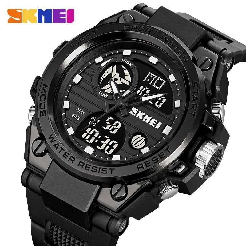 SKMEI 2031 Jam Tangan Pria Digital Analog Sport Watch Anti Air 5 Bar MGOS