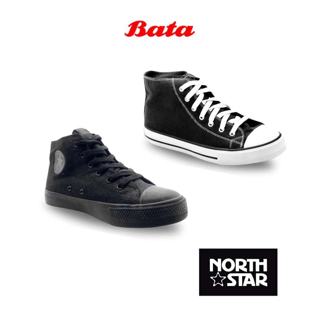 [SneakerFest] NORTH STAR – ROVER HI-TOP “Anti Bacterial” Sepatu Sneakers Sekolah Kanvas Kasual Pria / Wanita