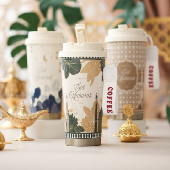 Hampers Lebaran Tumbler Stainless PREMIUM Gift Set Idul Fitri Tumbler Stainless Steel Hampers Eid Mubarak